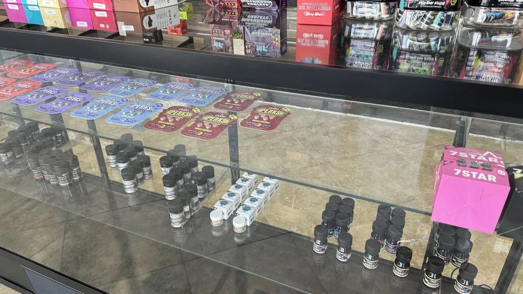 Counter display case